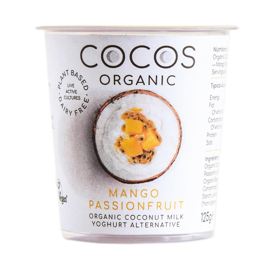 Organic Mango Passionfruit Coconut Milk Yoghurt 125g
