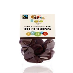 Organic F/T Dark Chocolate Buttons 90g