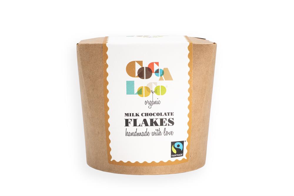 Cocoa Loco Organic Milk Hot Chocolate Drinking Flakes 200g
