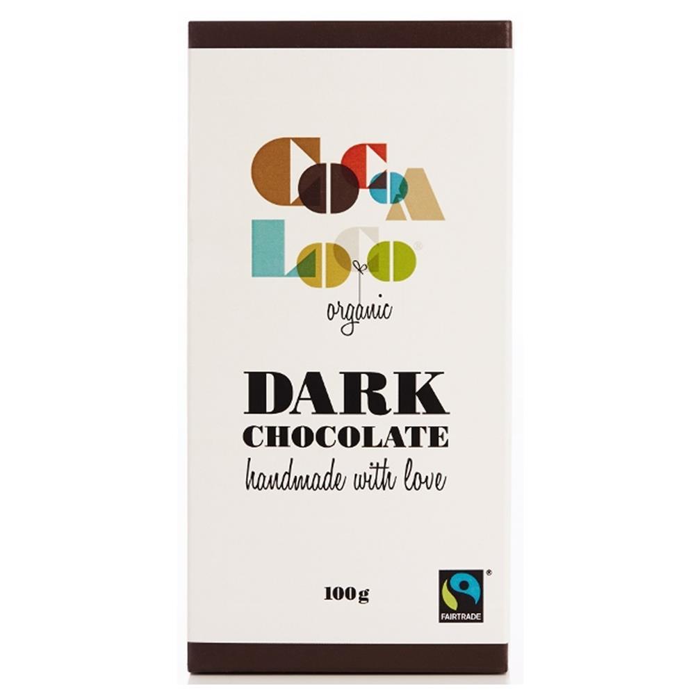 Organic F/T Dark Chocolate & Orange Bar 90g