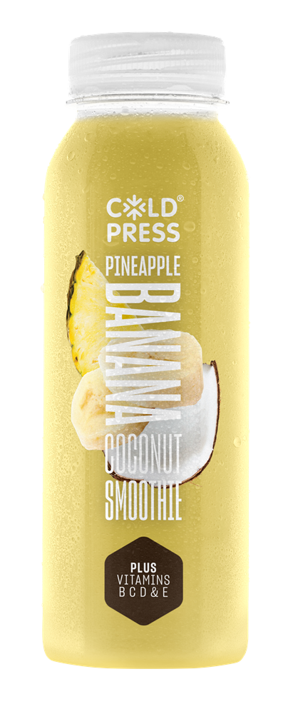 Coldpress Coconut Pineapple Banana Smoothie 250ml