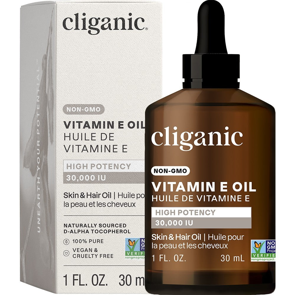 Cliganic Pure Non-GMO Vitamin E Oil 1oz