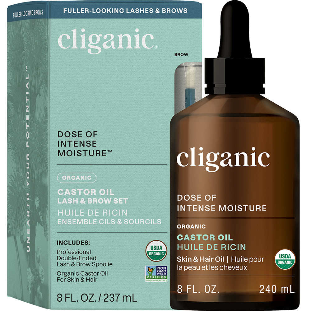 Cliganic Organic Castor Oil 8oz