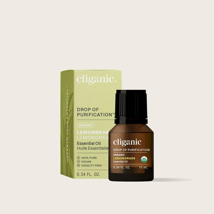 Cliganic Organic Lemongrass Oil 10ml