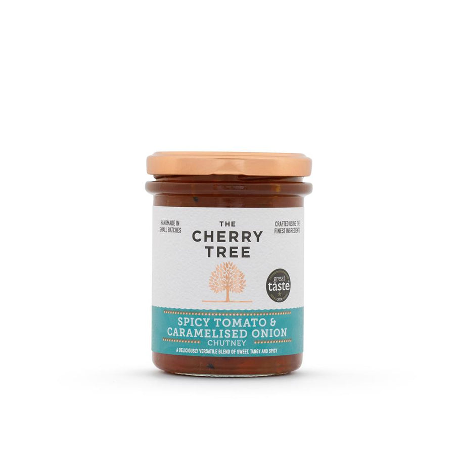 The Cherry Tree Spicy Tomato and Caramelised Onion Chutney 210g