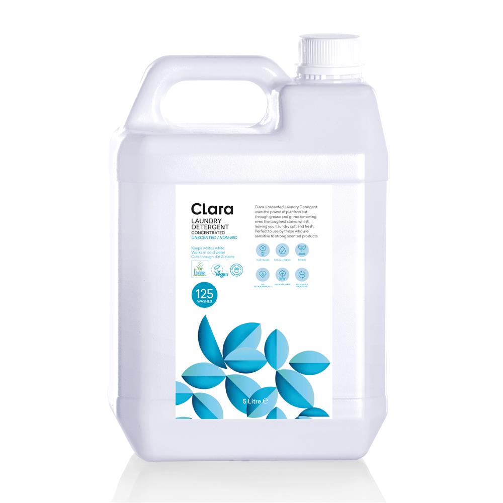 Concentrated Laundry Detergent Unscented/Non-Bio 5L