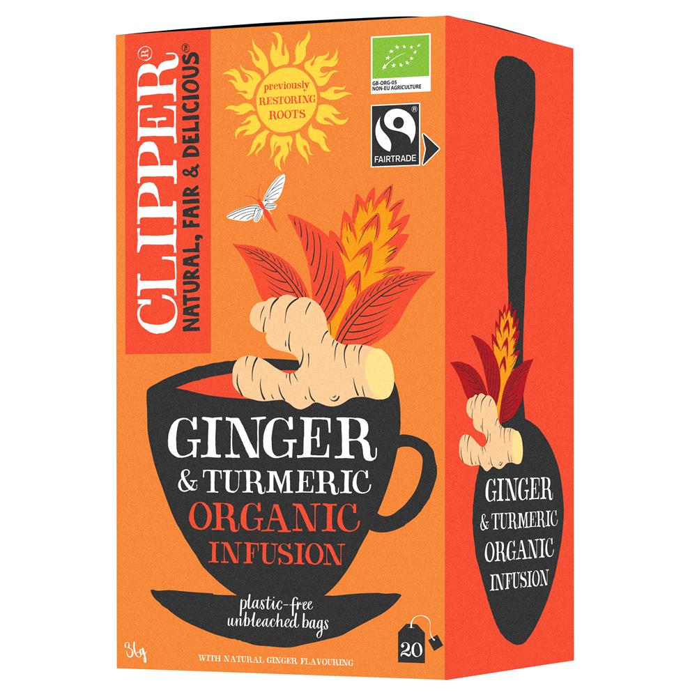 Clipper Ginger & Turmeric Tea 20 bags