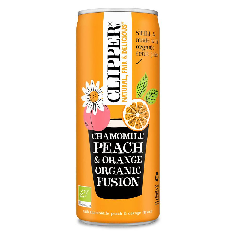 Clipper Chamomile Peach & Orange Organic Fusion 250ml