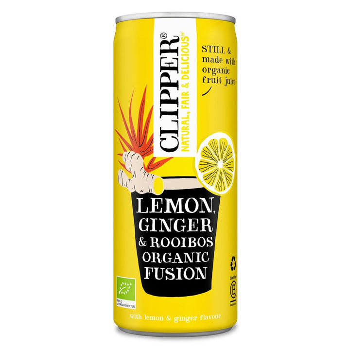 Clipper Lemon Ginger & Rooibos 250ml Infusion