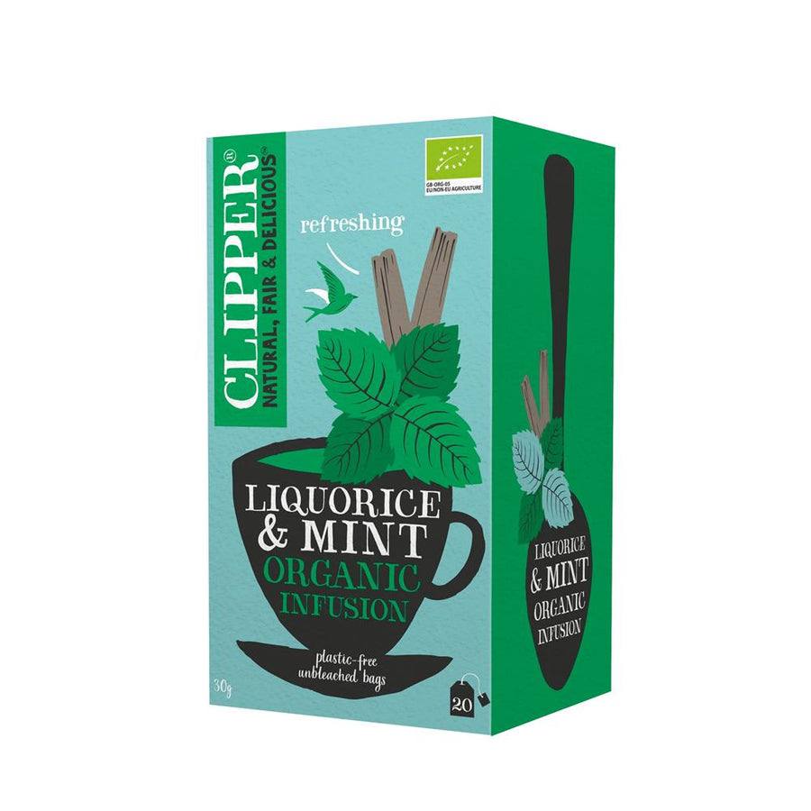Clipper Tea Liquorice and Mint Tea 20 Bags