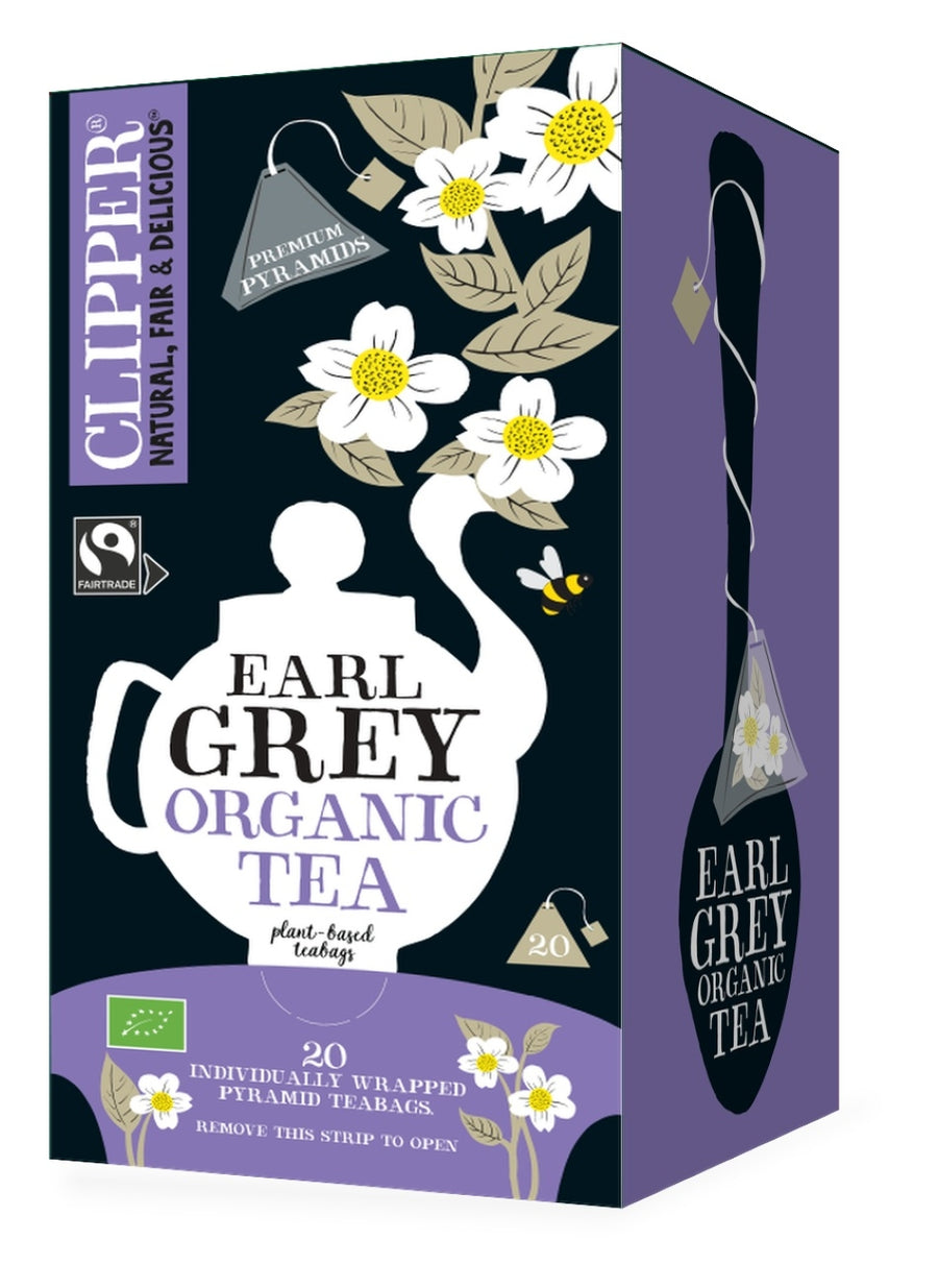 Clipper Tea Organic Earl Grey 20 Pyramid tea bags