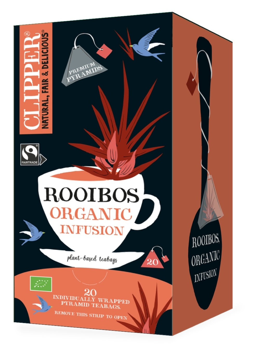 Clipper Tea Organic and Fairtrade Rooibos 20bags