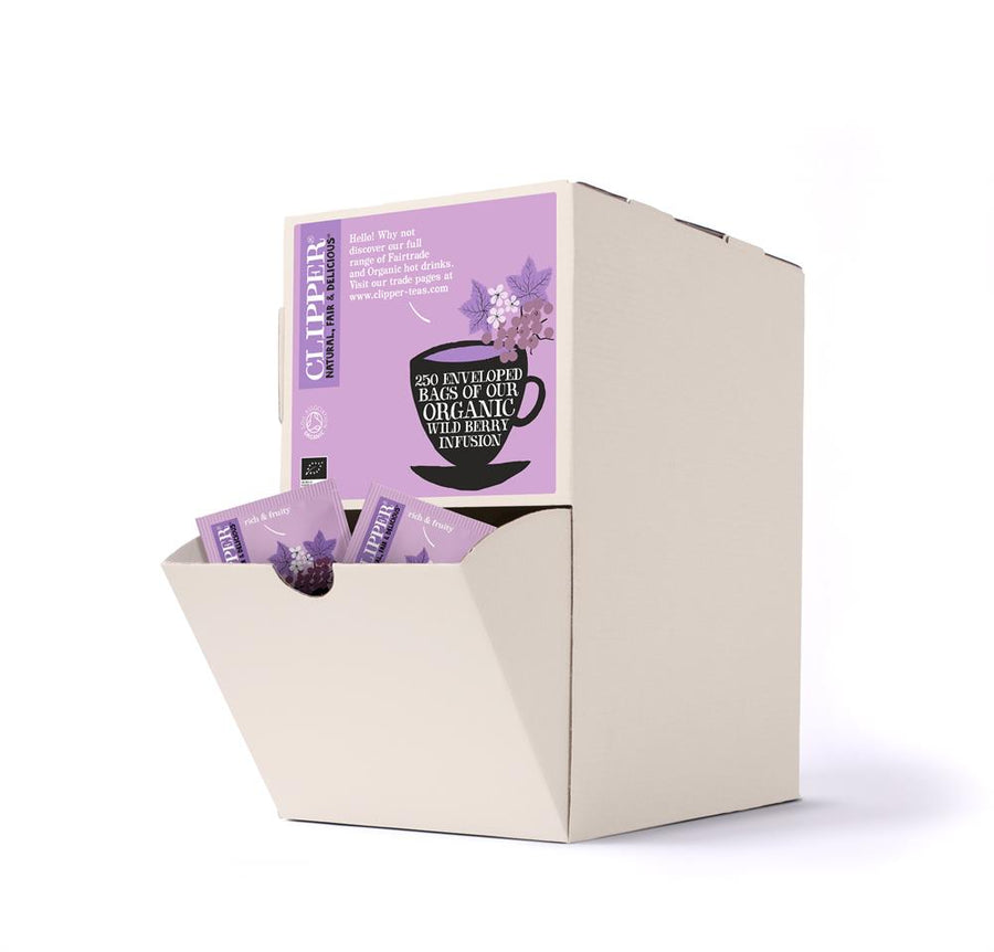 Clipper Organic Berry Burst Infusion 250 Envelopes