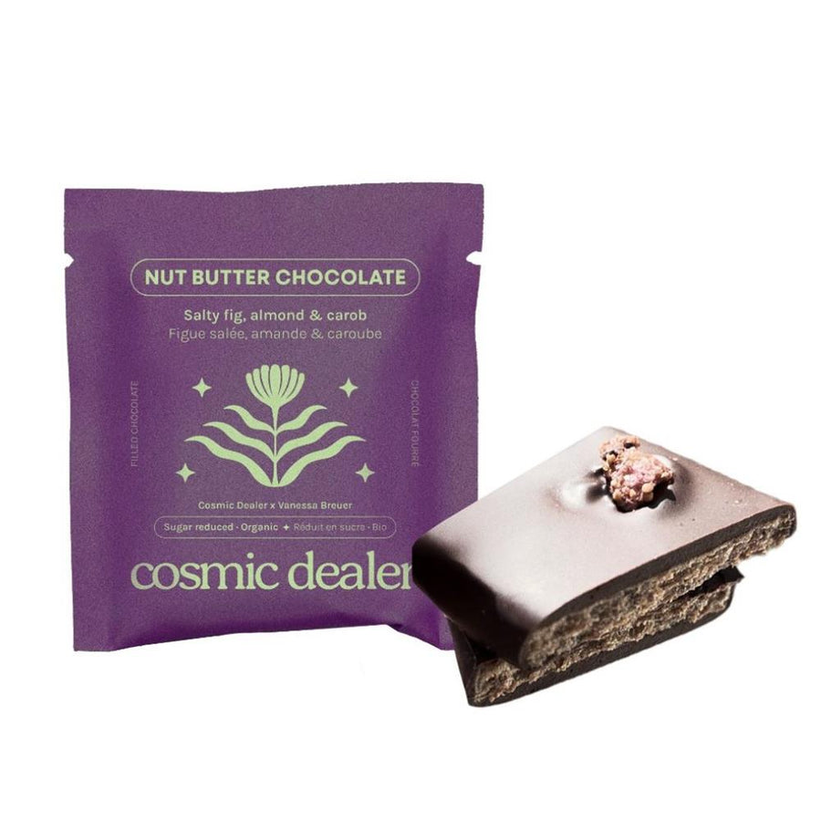 Nut Butter Chocolate Fig Bite Organic Sugar Reduced 20g