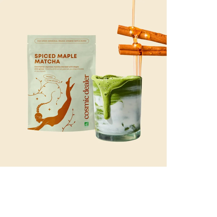 Spiced Matcha - Ceremonial-Grade Matcha with Maple and Spices 60g