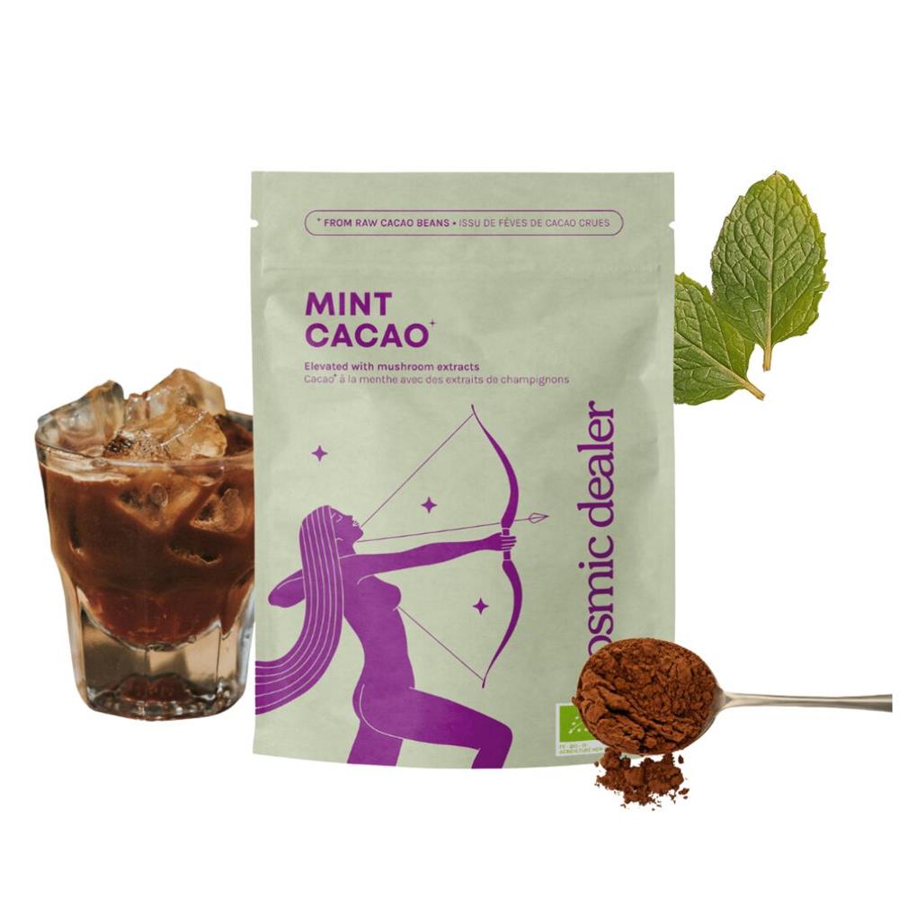 Cacao Mint - Mint Drinking Chocolate Organic with Mushrooms 120g