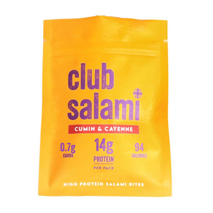 Club Salami Cumin & Cayenne High Protein Salami Bites 36g
