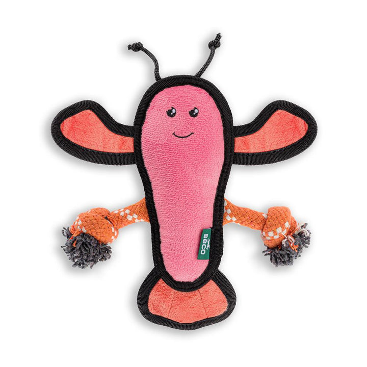 Plush Lobster squeaky dog toy great for a snuggle. 1toy