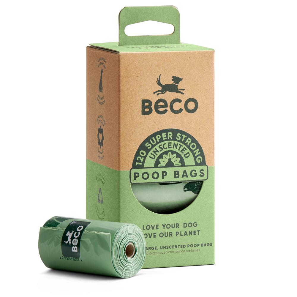 Unscented Poop Bags. 120 bags