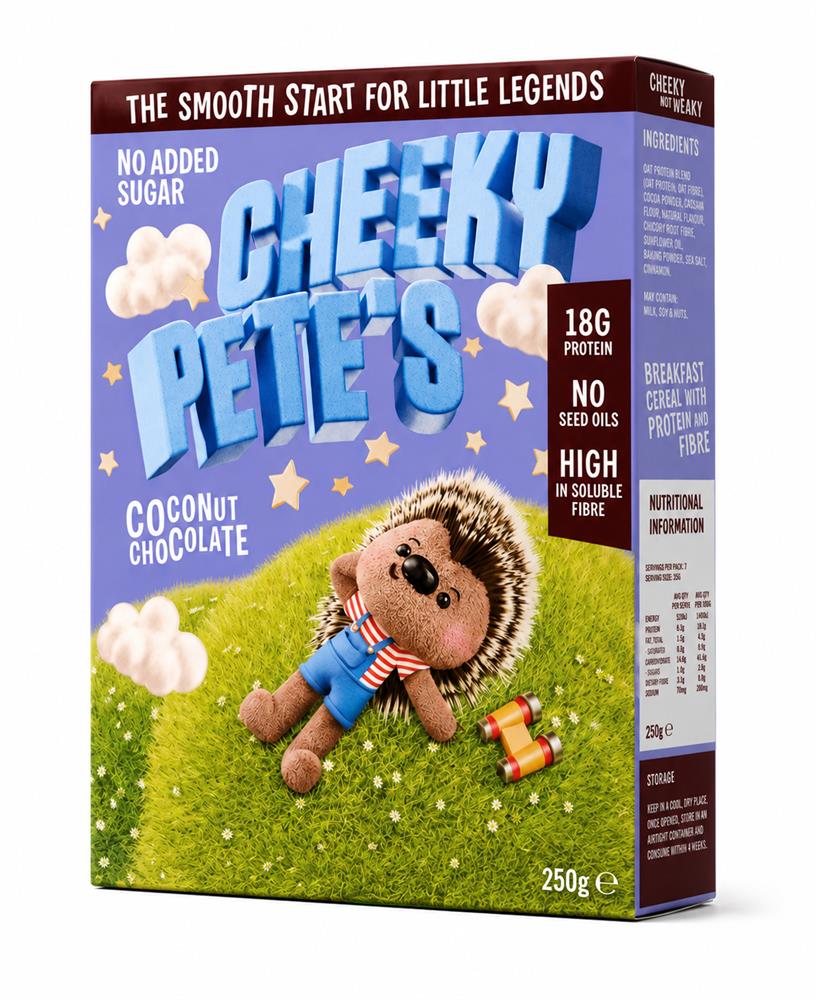 Cheeky Pete's Coconut Chocolate Cereal 250g