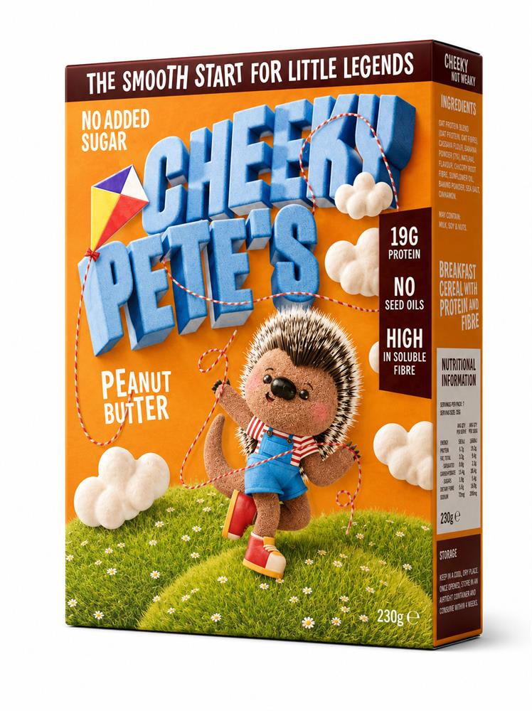 Cheeky Pete's Peanut Butter Cereal 250g