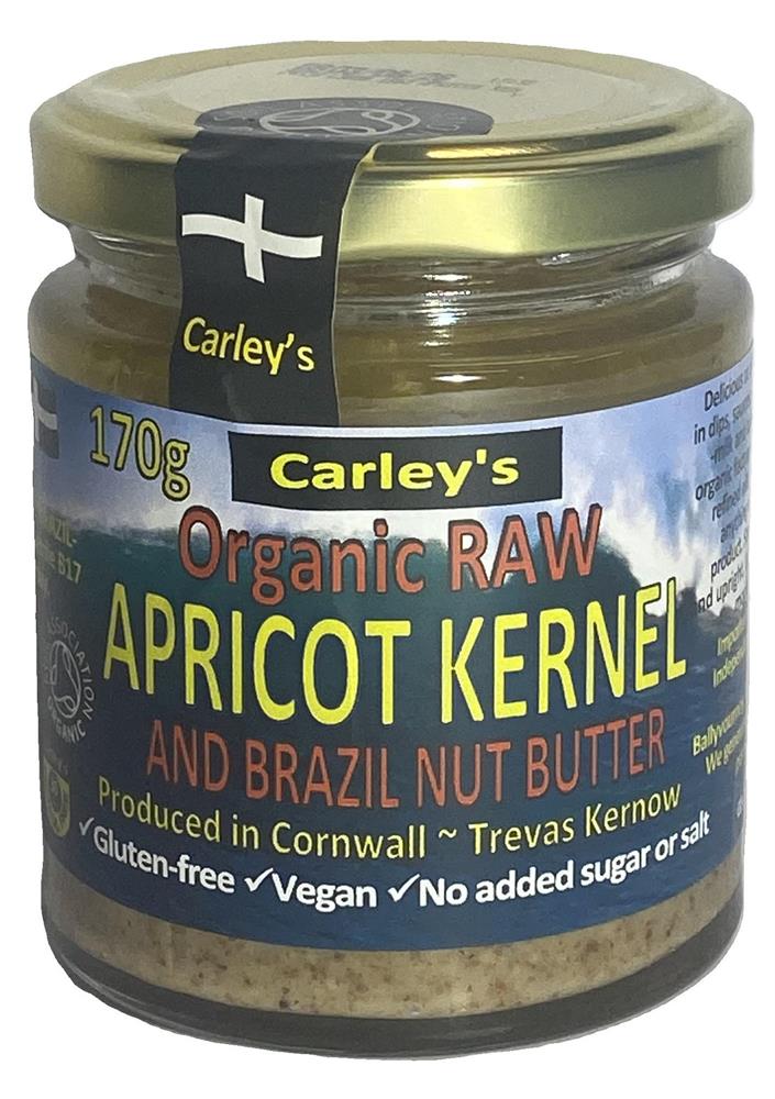 Organic Raw Apricot Kernel & Brazilnut Butter 170g