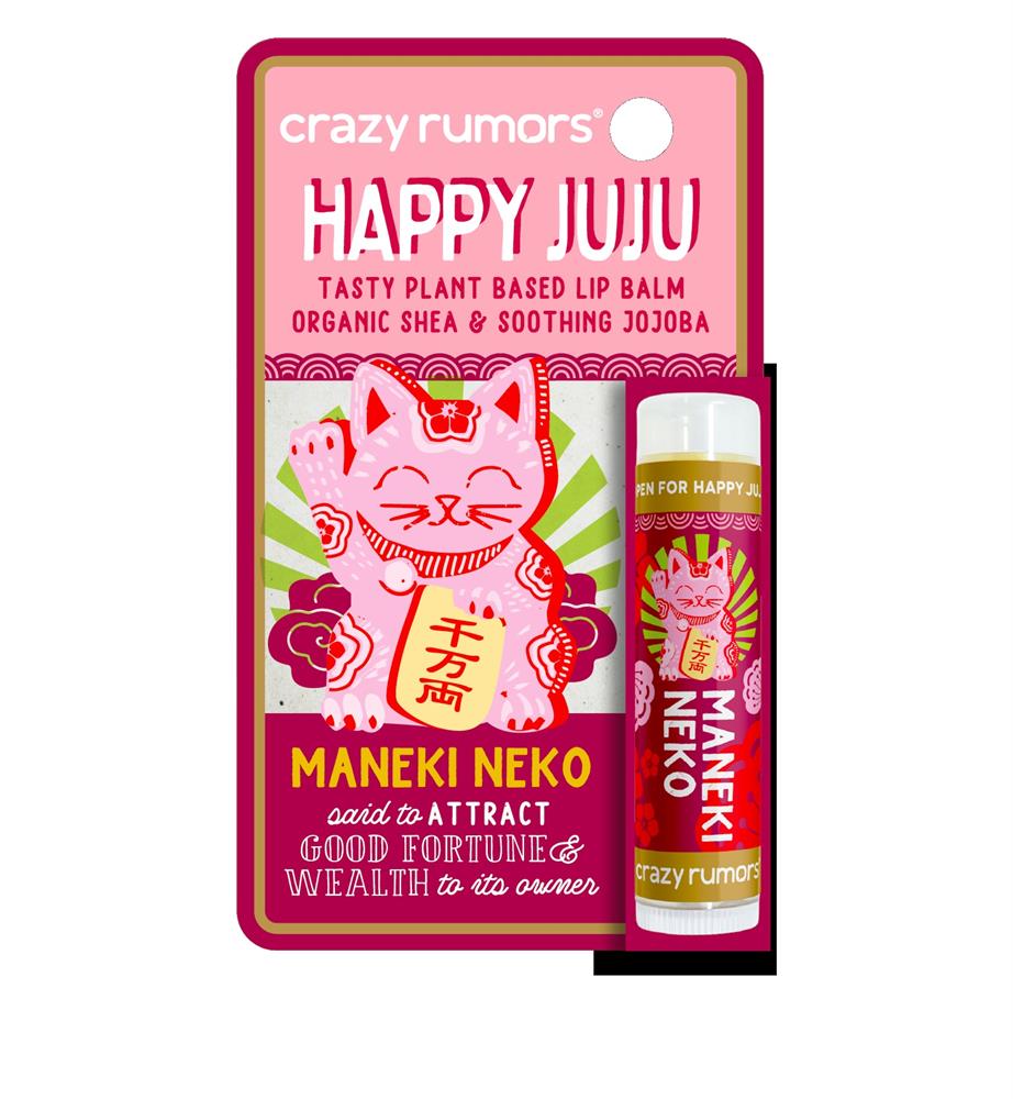 Maneki Neko Lucky Cat Lip Balm.