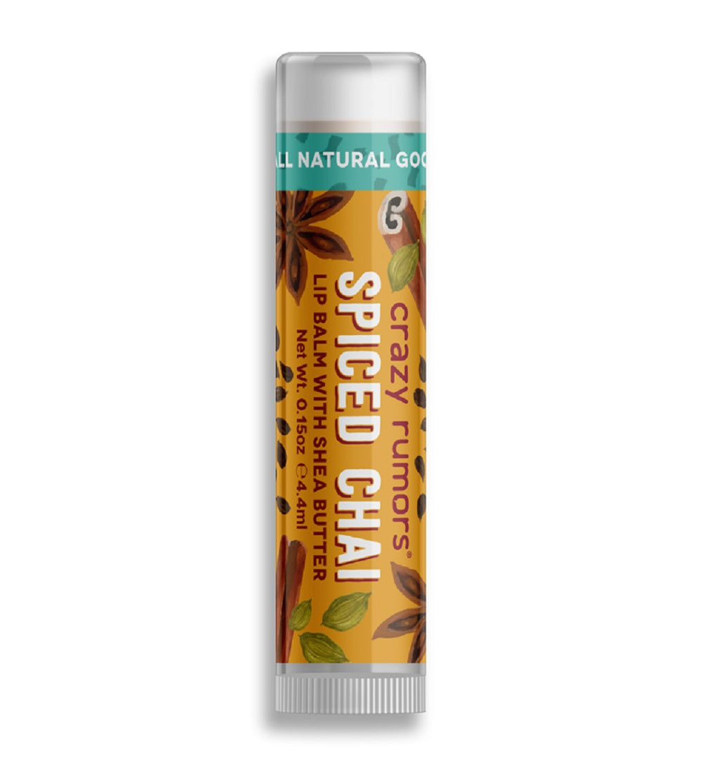 Spiced Chai Flavour Vegan Lip Balm 4ml