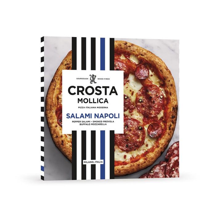 Pizza Salami Napoli - Salami Smoked Provola & Mozzarella 413g
