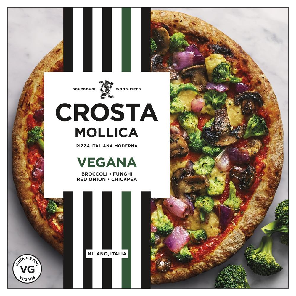 Pizza Vegana - Broccoli Red Onion Mushrooms and Chickpea 498g