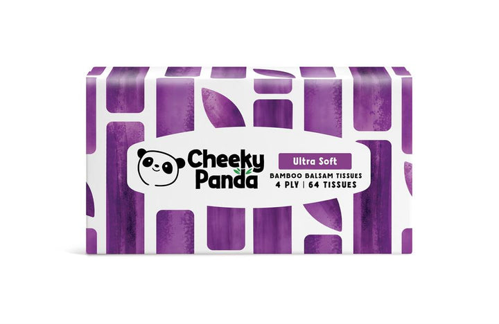 Cheeky Panda Bamboo Balsam 4ply Facial Tissue 64s