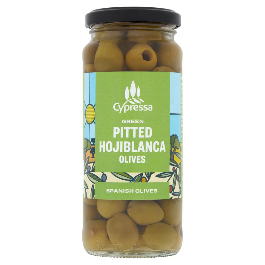 Cypressa Pitted Green Olives 340g