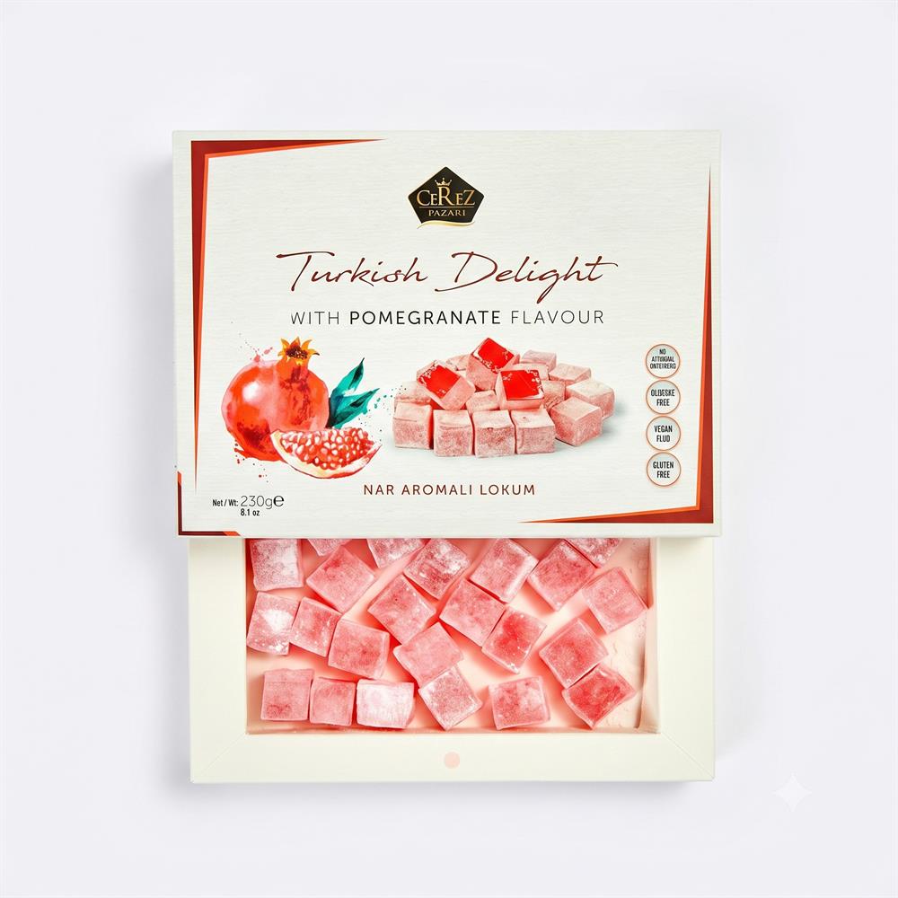 Turkish Delight Pomegranate 230g