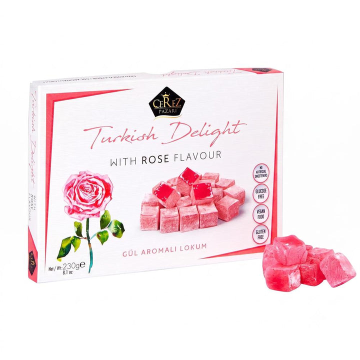 Turkish Delight Rose Flavour 230g