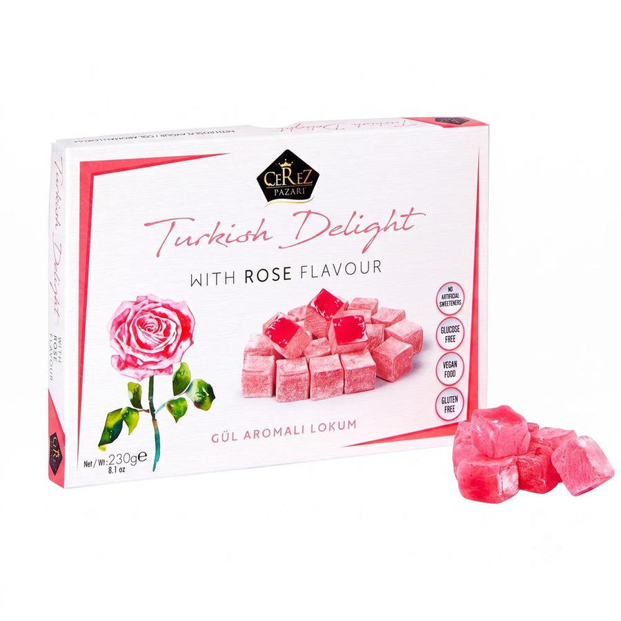 Turkish Delight Rose Flavour 230g