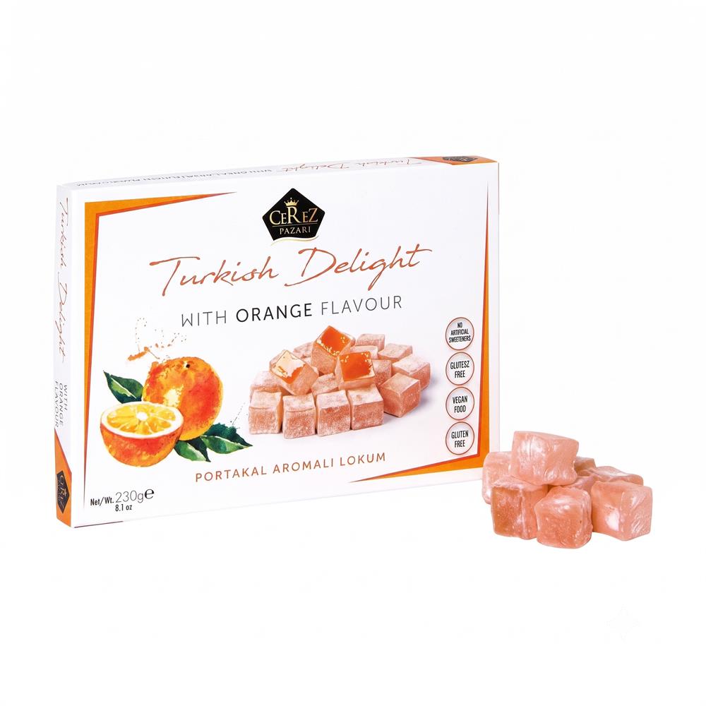 Turkish Delight Orange Flavour 230g