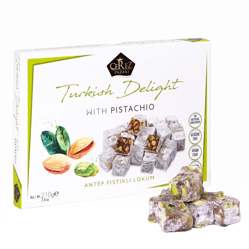 Turkish Delight Pistachio 210g