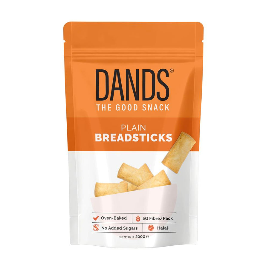 DANDS Plain Baked Breadsticks 200g