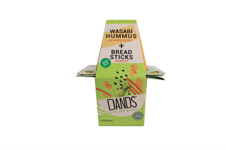 Fresh Wasabi Hummus & Breadsticks Snack 110g