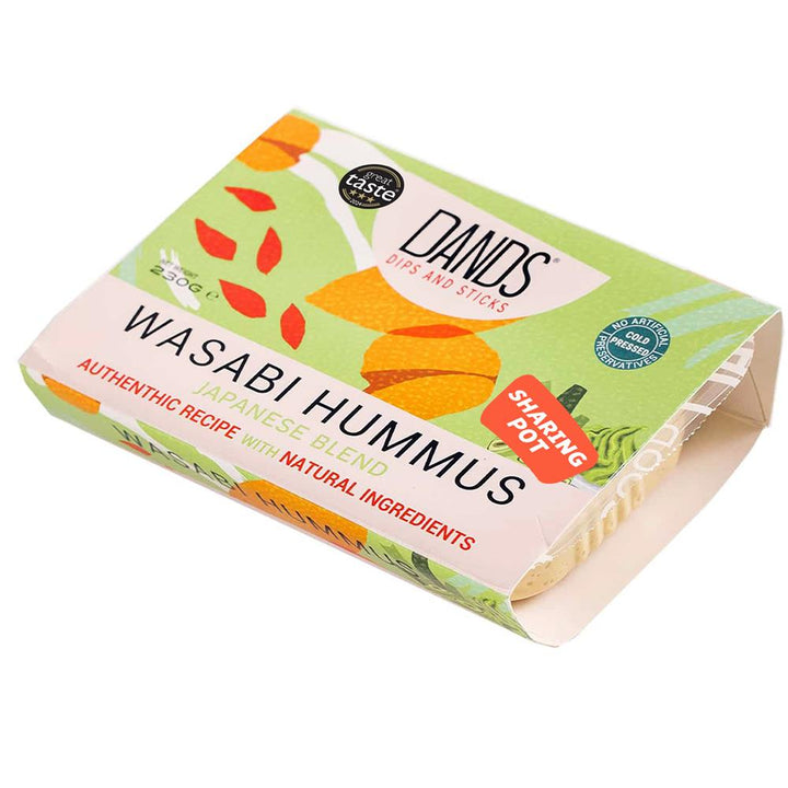 Fresh 3-star Great Taste Wasabi Hummus Dip 230g