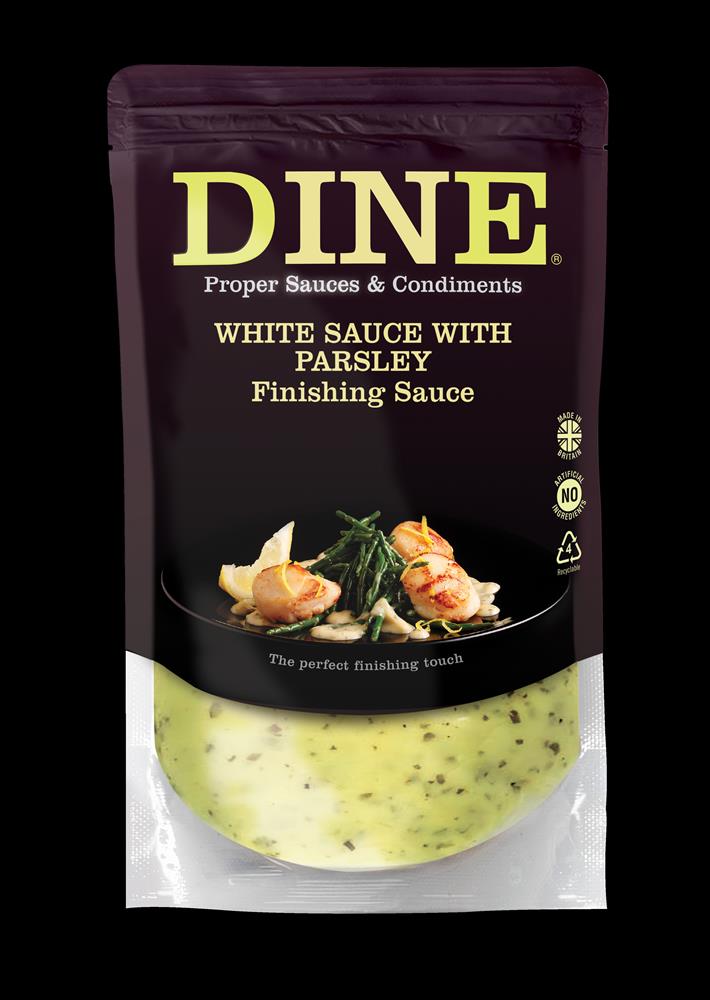 DINE White Sauce with Parsley Finishing Sauce 350g