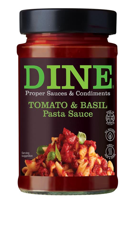 DINE Tomato & Basil Pasta Sauce 350g