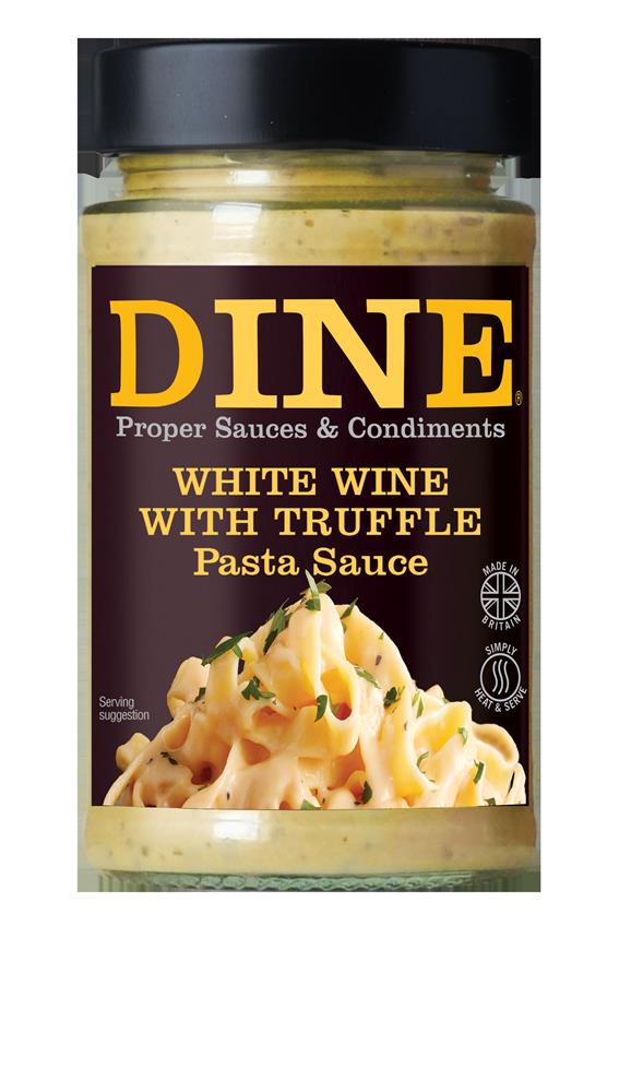 DINE White Wine & Truffle Pasta Sauce 350g