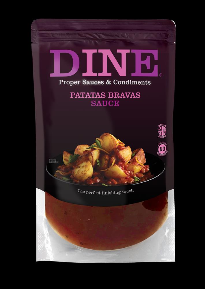 DINE Patatas Bravas Sauce with Orange 350g