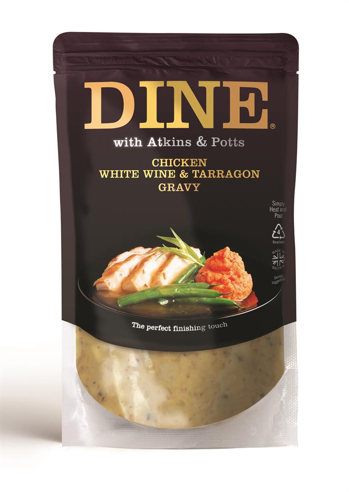 DINE Chicken Gravy with White Wine & Tarragon 350g