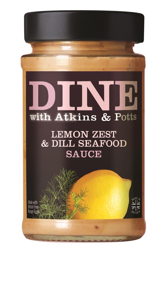 DINE Seafood Sauce with Lemon Zest and Dill 180g