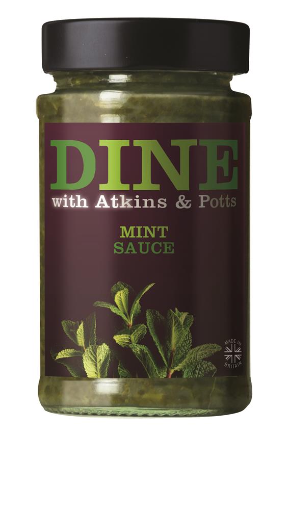 DINE Mint Sauce with Fresh English Mint 195g