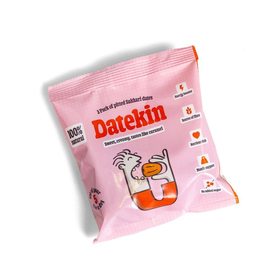 Datekin 100% Natural Pitted Sukkari Dates Snack Pack 30g