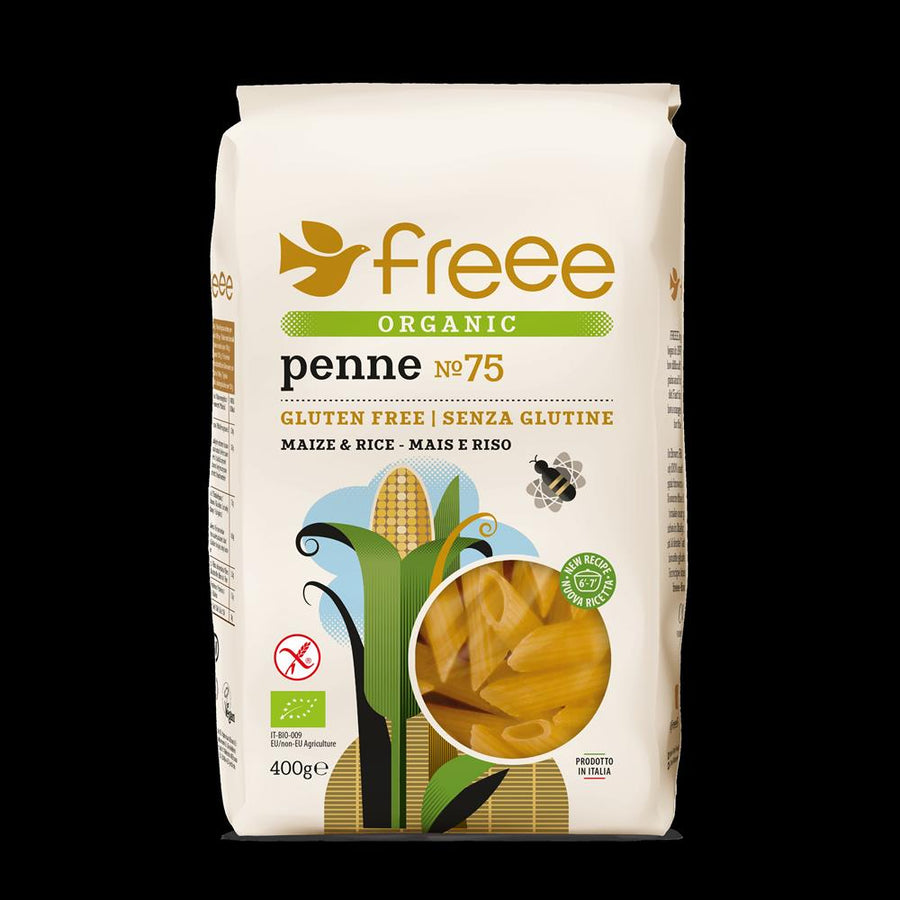 Gluten Free Organic Maize & Rice Penne 400g