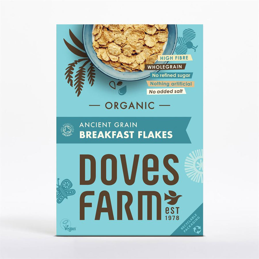 Doves Farm Organic Ancient Grain Breakfast Flakes 375g